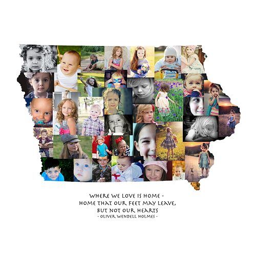 Iowa Photo Collage