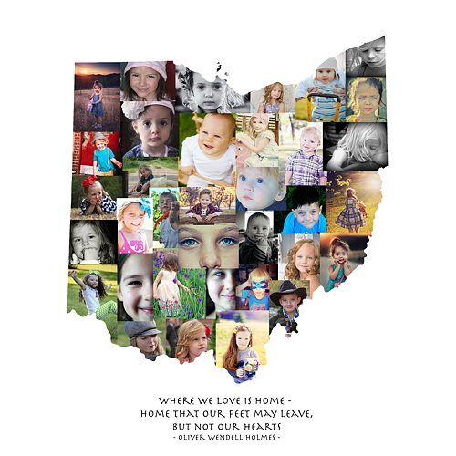 Ohio Photo Collage