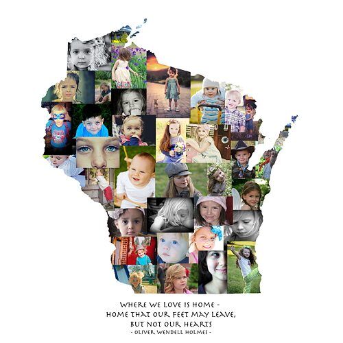 Wisconsin Photo Collage
